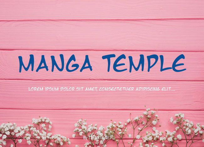 Manga Temple example